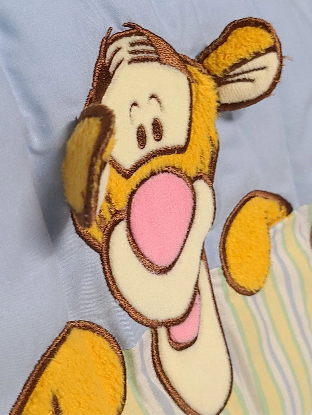 Vintage Disney Baby Peek-A-Pooh 4-Piece Crib Bedding Set Winnie the Pooh